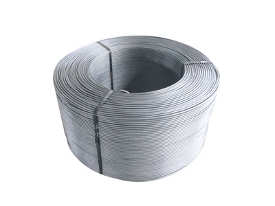Titanium iron cored wire